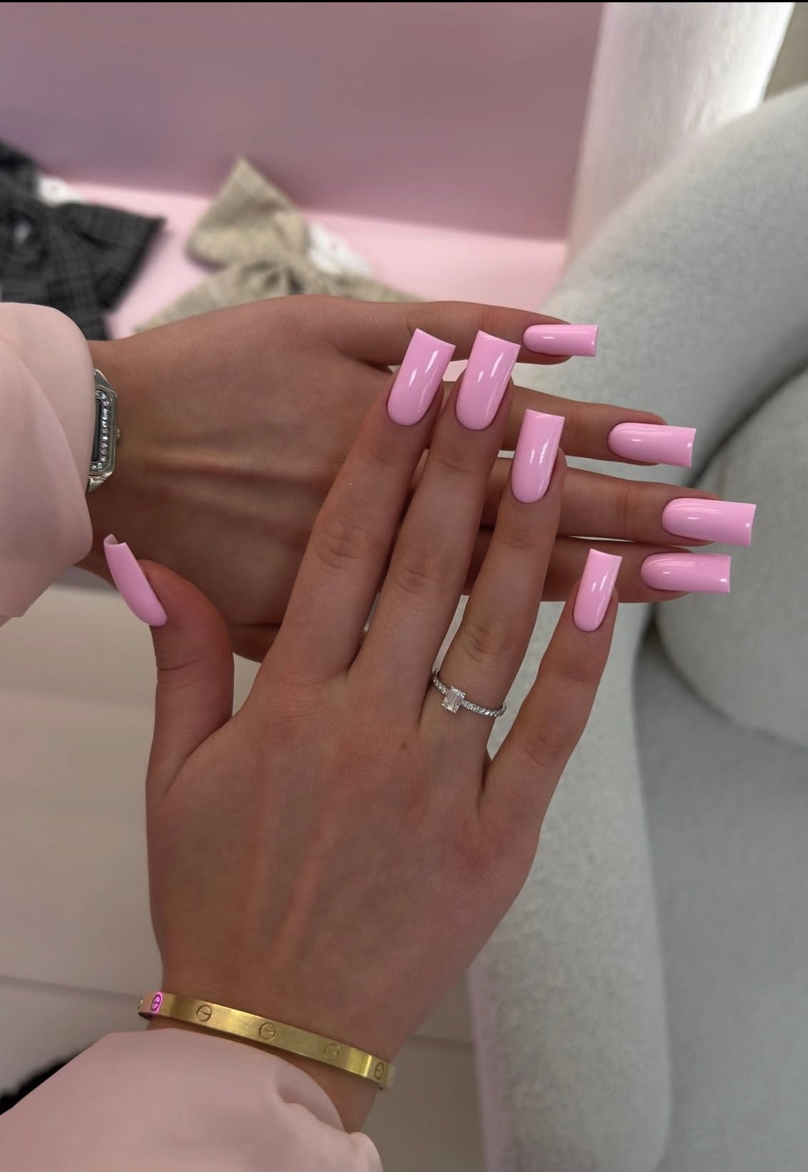Manucure rose glossy
